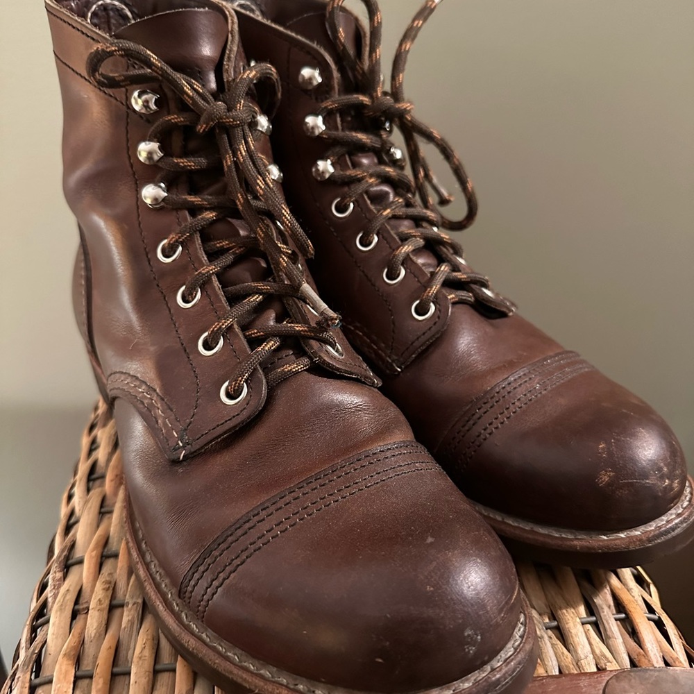 Red Wing Iron Ranger. Amber harness 8111. 9.5
